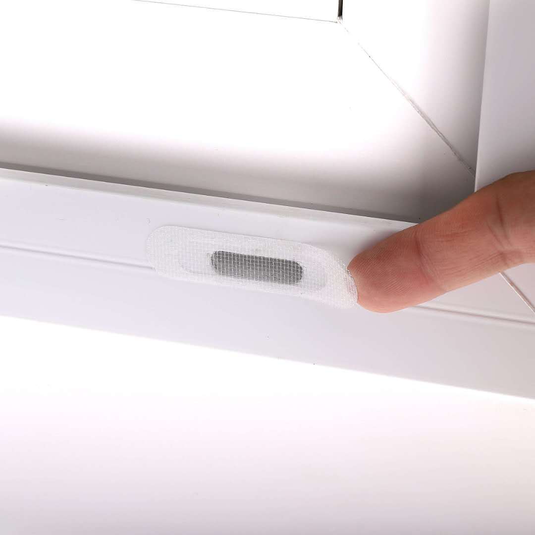 门窗流水孔贴流水孔防蚊贴铝合金窗户排水口孔补网防昆虫修补纱窗补洞