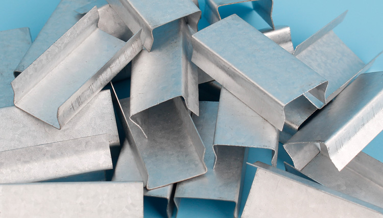 铁皮带打包扣32mm19手动气动钢带开口镀锌扣全新料加厚高强度金属