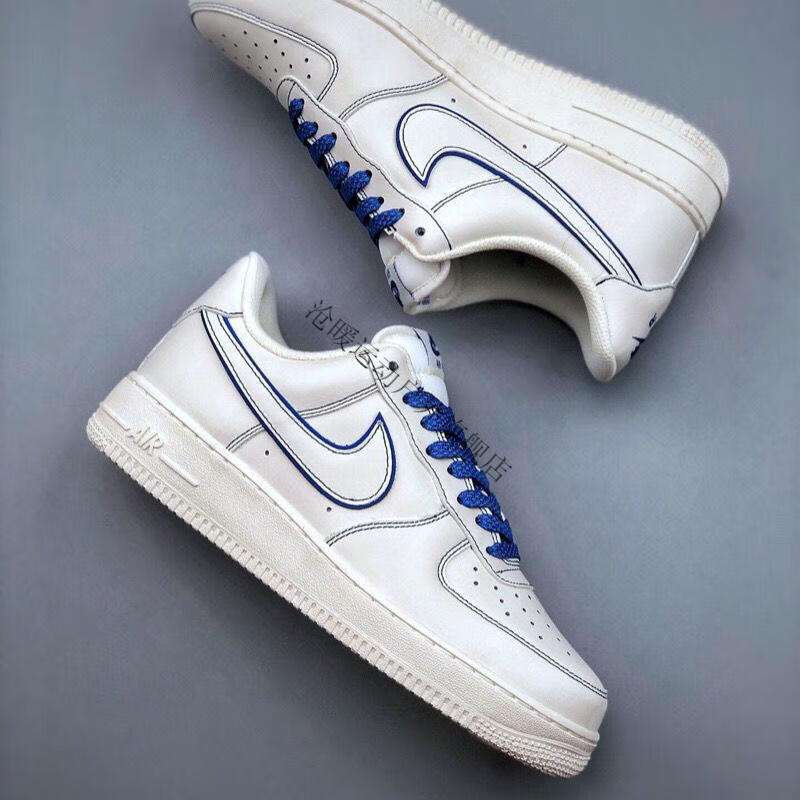 low 白蓝线 3m 满天星空军一号 低帮休闲板鞋官网品牌nike 旗舰官方