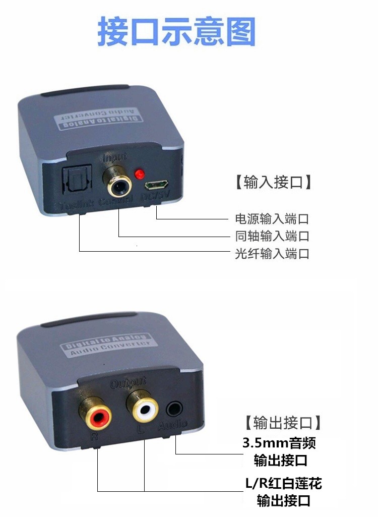 小米4a4c4s電視數字音頻spdif輸出連接功放音響低音炮海信長虹同軸轉