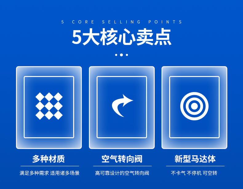 腾力翔气动隔膜泵不锈钢铝合金pp真空泵油漆泵耐腐蚀工程塑料气动水泵