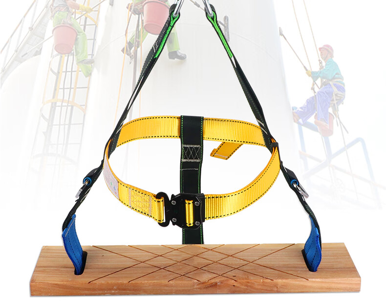 外墙安全坐板高空作业吊板安全绳户外防坠高楼外墙清洗滑板蜘蛛人8038