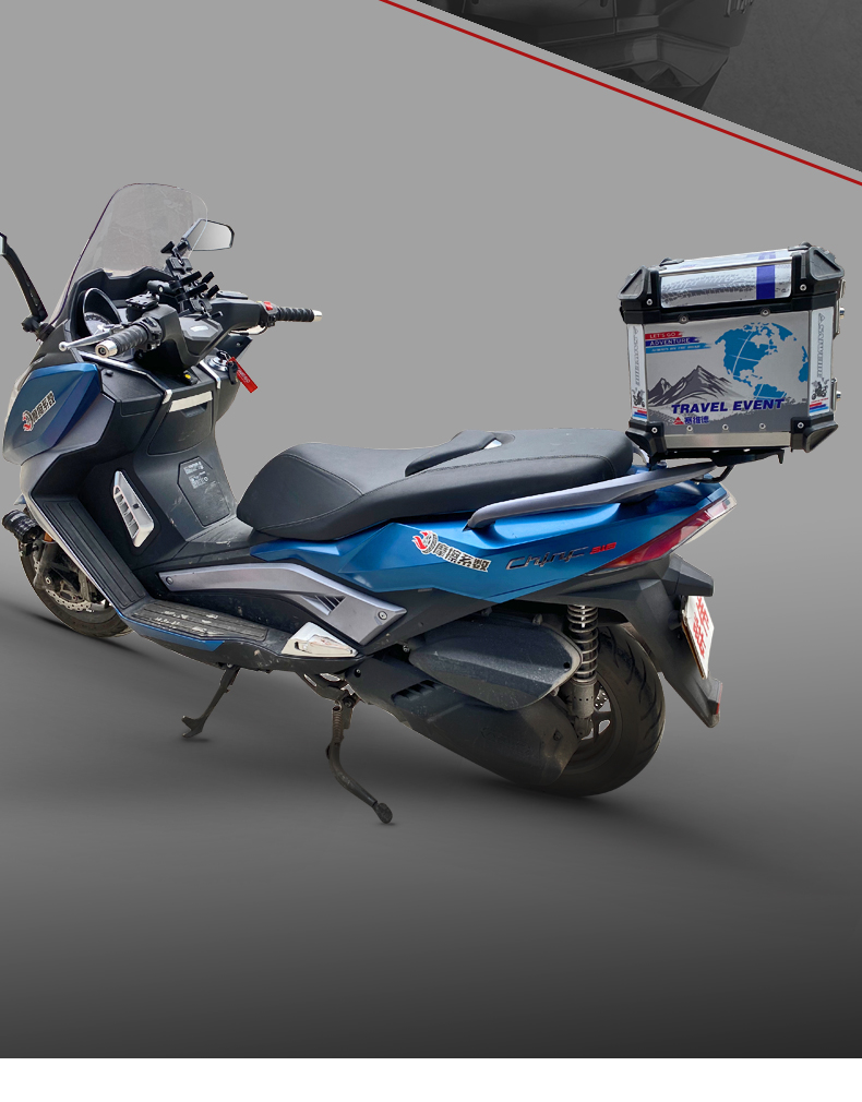 适用于力刻318尾架后货架专用尾箱支架衣架改装行李架铝合金尾箱 夏德