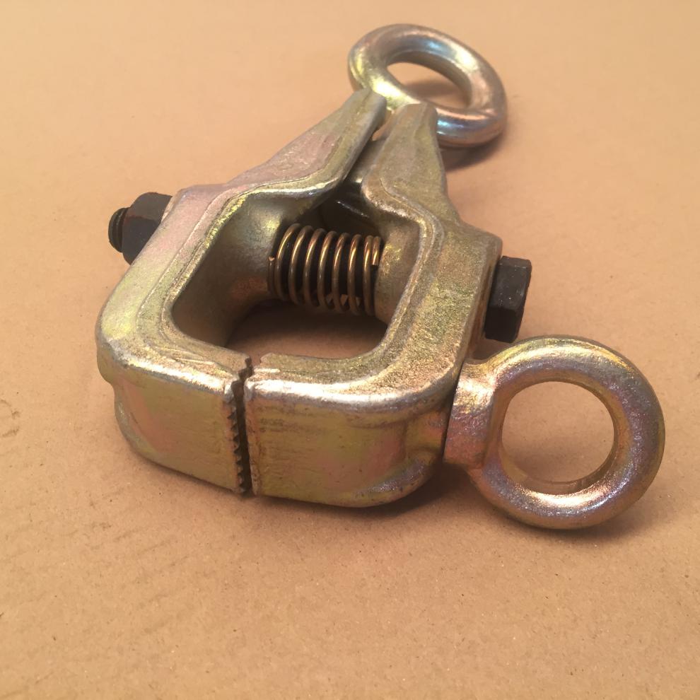 适用于大梁校正仪配件 汽车钣金夹钳夹具尖嘴直角万向扁夹钳g形修车