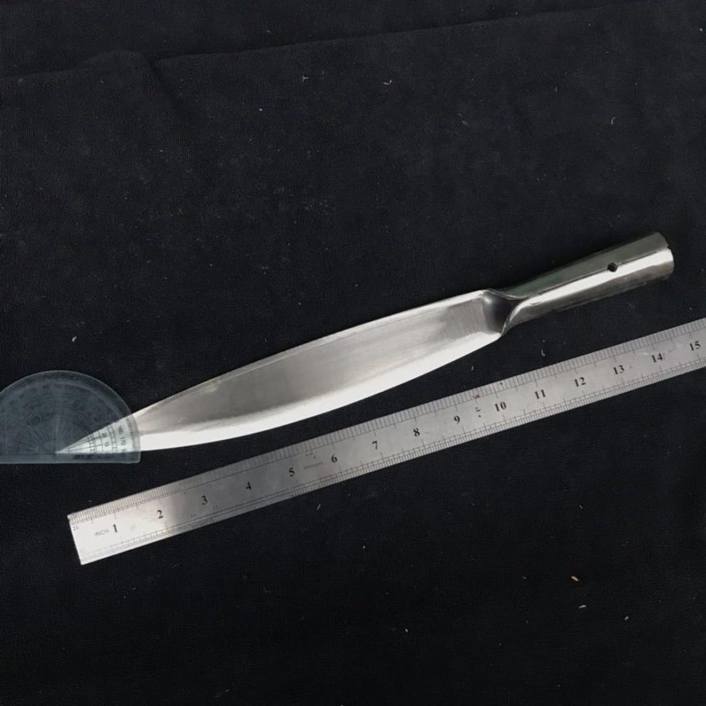 杀猪专用尖刀放血刀屠夫全套不生锈屠宰杀羊刀刀1