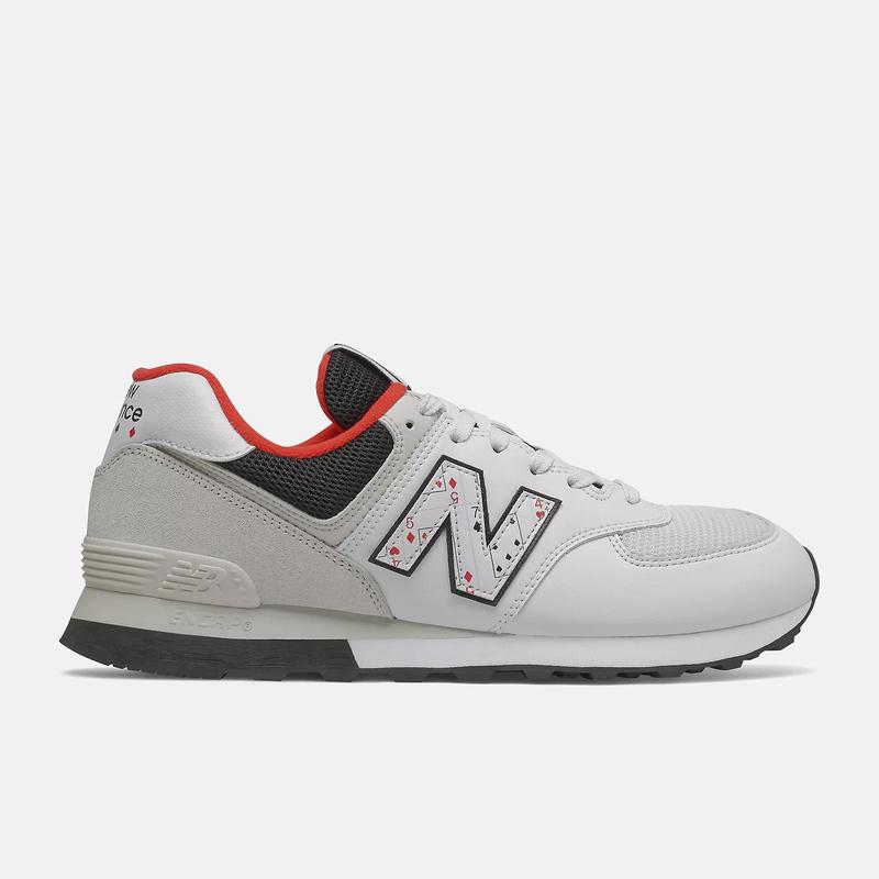 新百伦newbalance跑步鞋男士徒步whitewithblack标准49us14