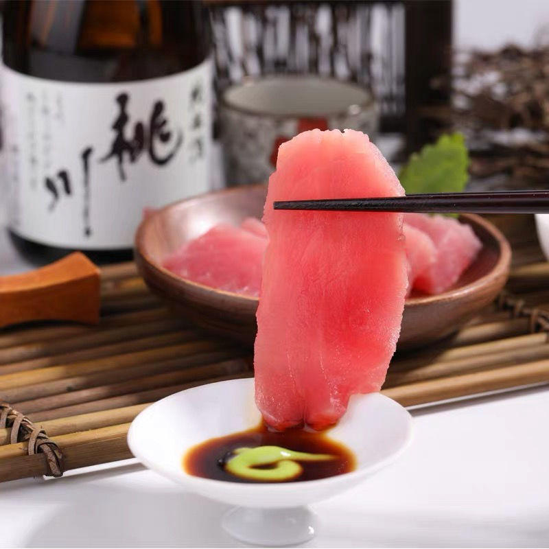 顺丰直达低温金枪鱼肉吞拿鱼块日料寿司刺身生鱼片冷冻海鲜海产200300