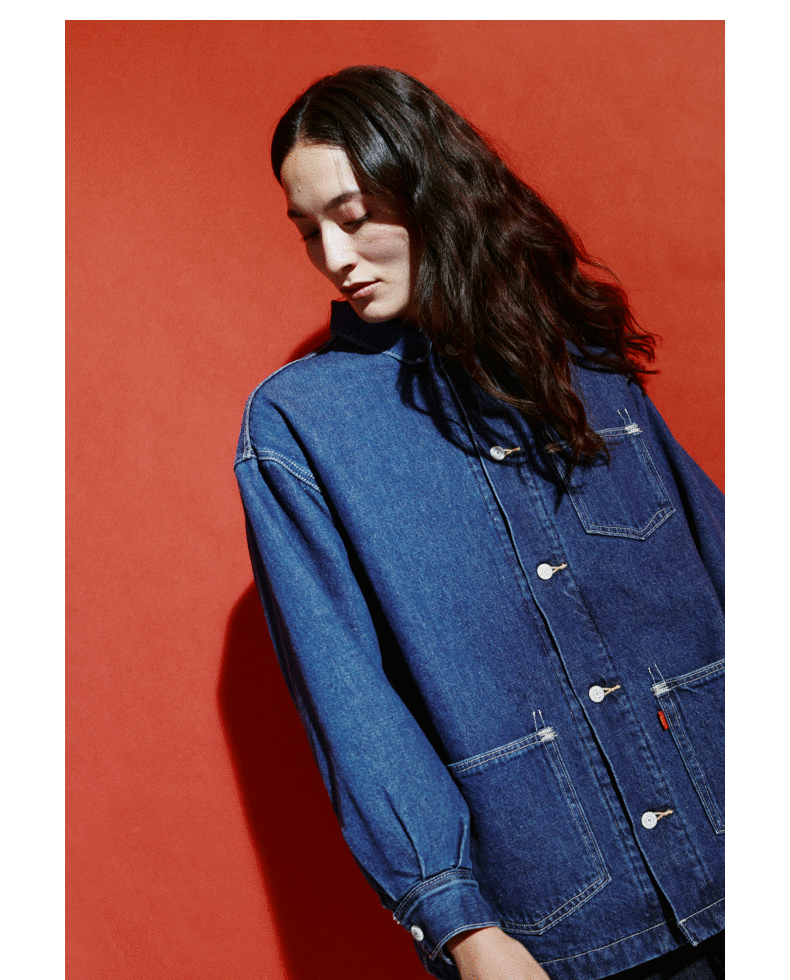 levis red先锋系列 女士李维斯蓝色夹克外套 a1017-0000 蓝色 xs