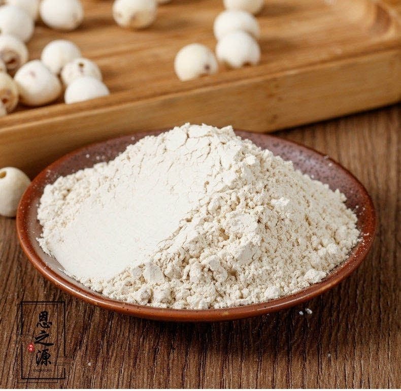 花初醒纯熟莲子粉现磨莲子无添加代餐粉即食湖南湘潭莲子粥百合龙牙
