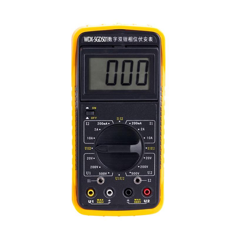 wdx-5gd501数字双钳相位伏安表