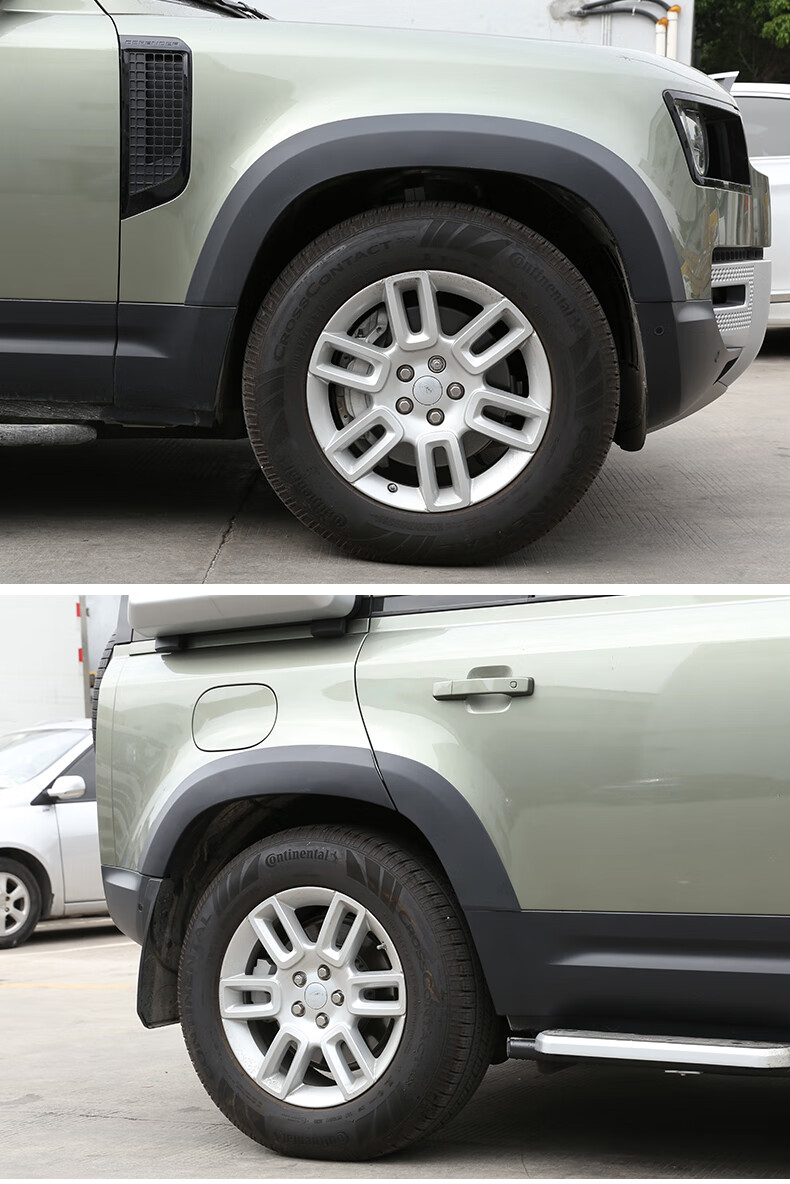 车文道适用于2022款路虎卫士加宽轮眉新卫士11090轮拱保护外观改装