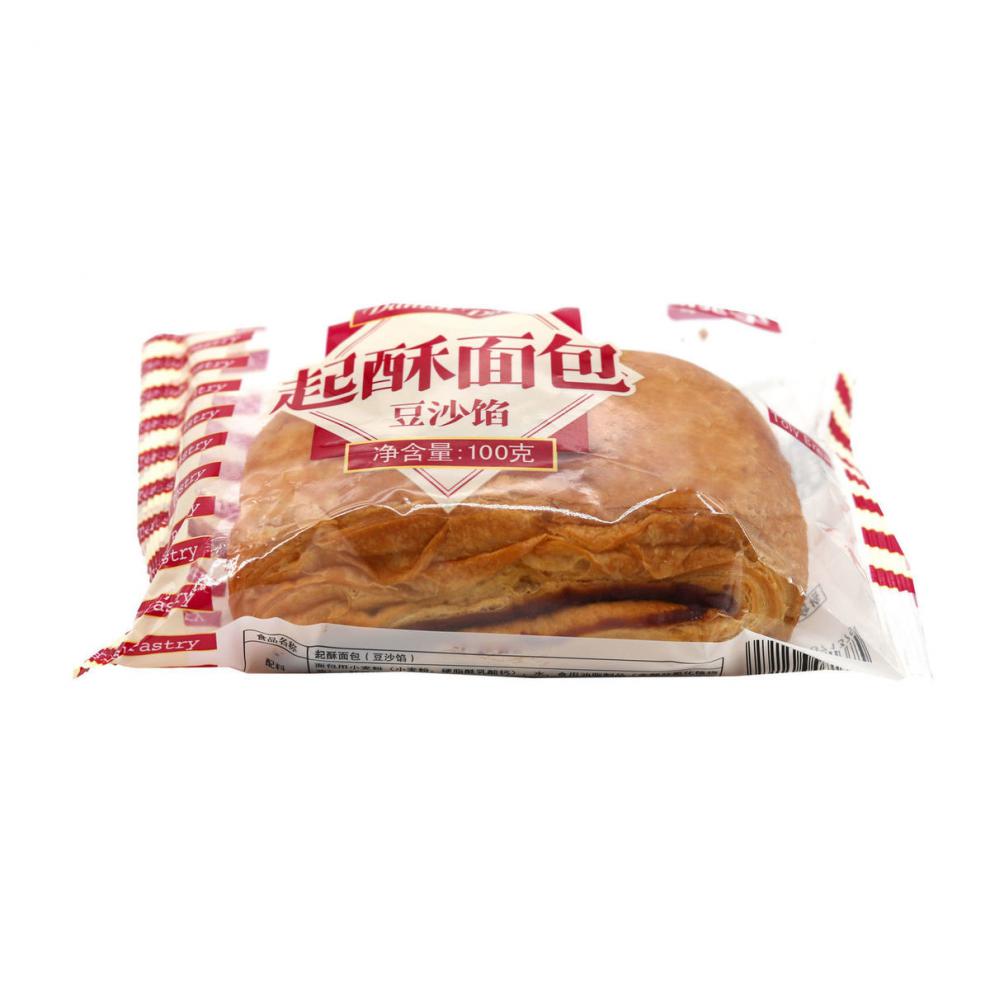 安小离 桃李起酥面包 100g 桃李起酥面包豆沙馅夹心袋装整箱现做早餐