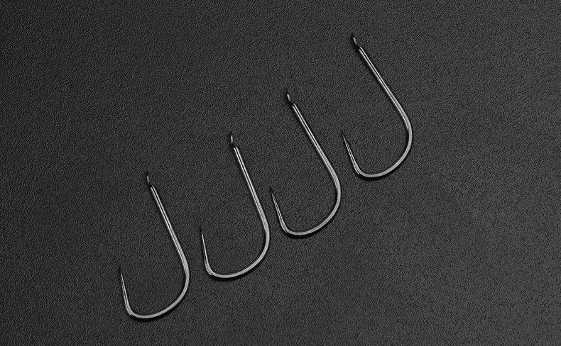 新关东鱼钩大包装bkk无倒刺黑金刚黑坑水库混养钓钩渔具垂钓用品新