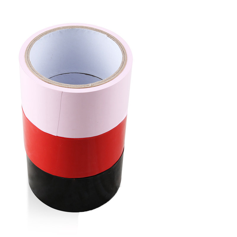 静电捆绑胶带女用挑手铐绑束缚激情封口另类玩具 sm静电胶布【红色】2