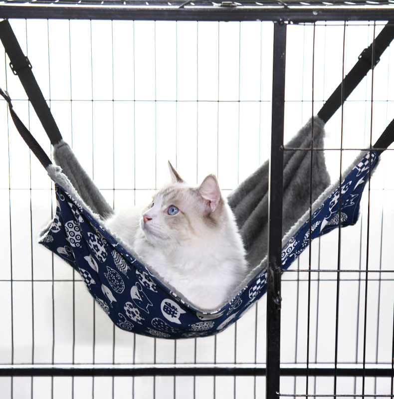 抖音同款猫吊床秋千猫窝宠物猫吊床猫咪挂窝吊篮窗台挂式秋千春夏季