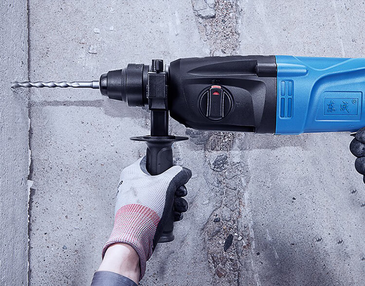 电锤冲击钻家用电锤轻型锤镐钻三用720w大功率套装电动工具基础版三用