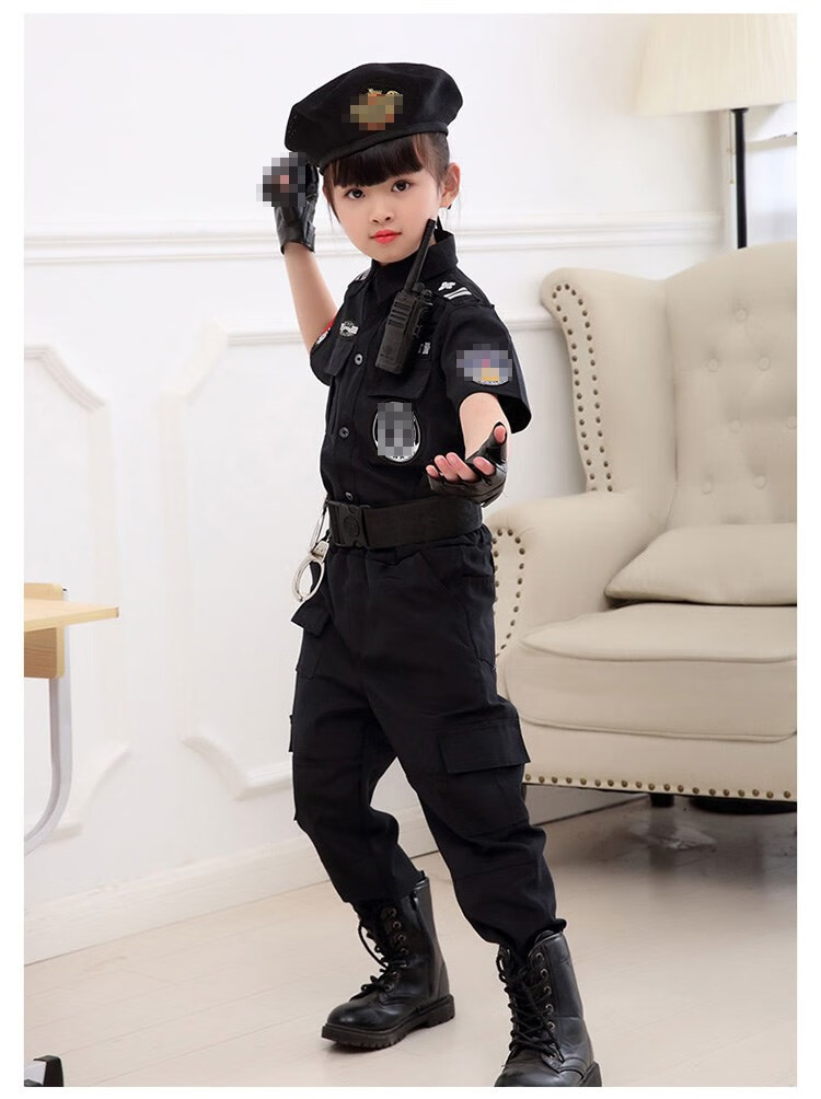 儿童军装特种兵服装全套儿童警察服男孩特警衣服军装警装小特种兵套装