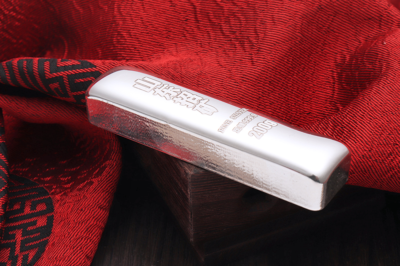 招矿 足银9999银条 500克 真空铸造款银条 足银999.9材质