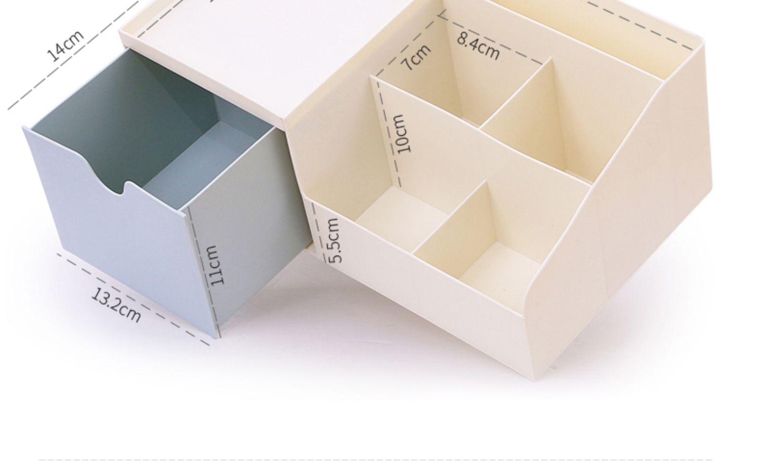 多功能笔筒创意时尚学生开学ins少女心女孩儿童桌面收纳文具盒 组合1