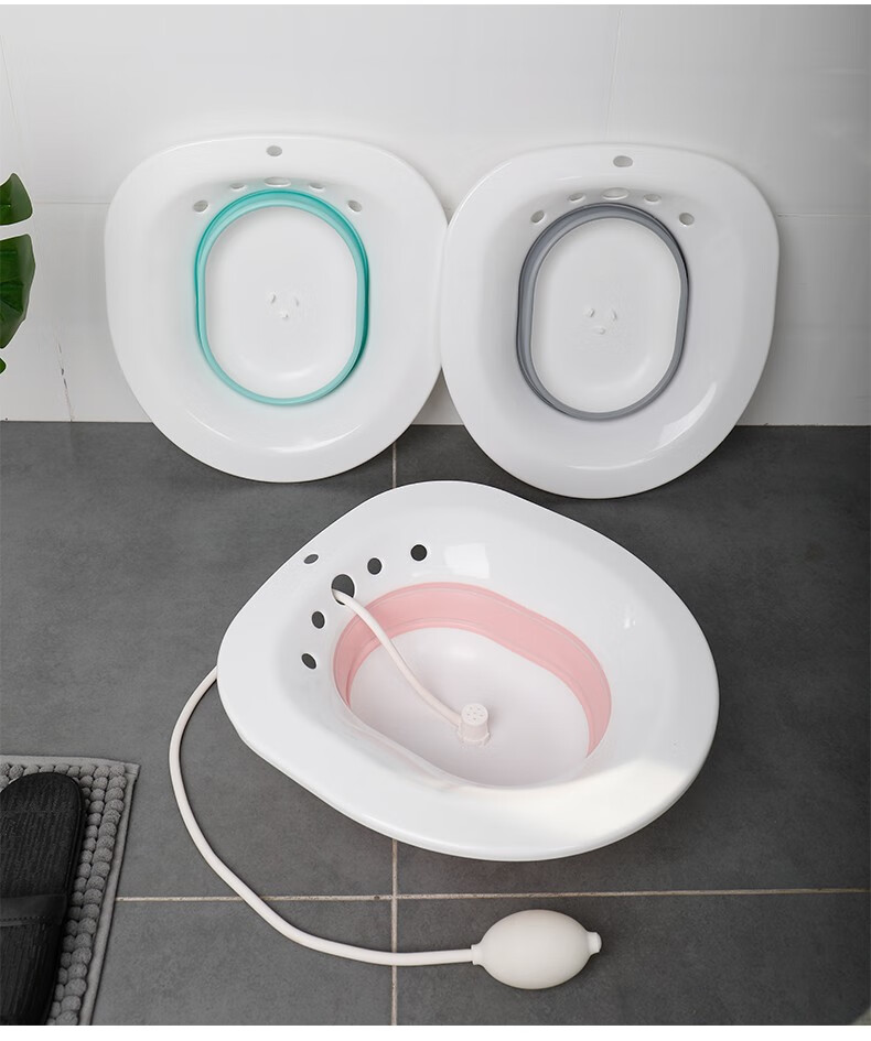 洁家坐浴盆女私处孕妇免蹲洗屁股盆产妇月子坐便盆熏蒸痔洗pp成人通用