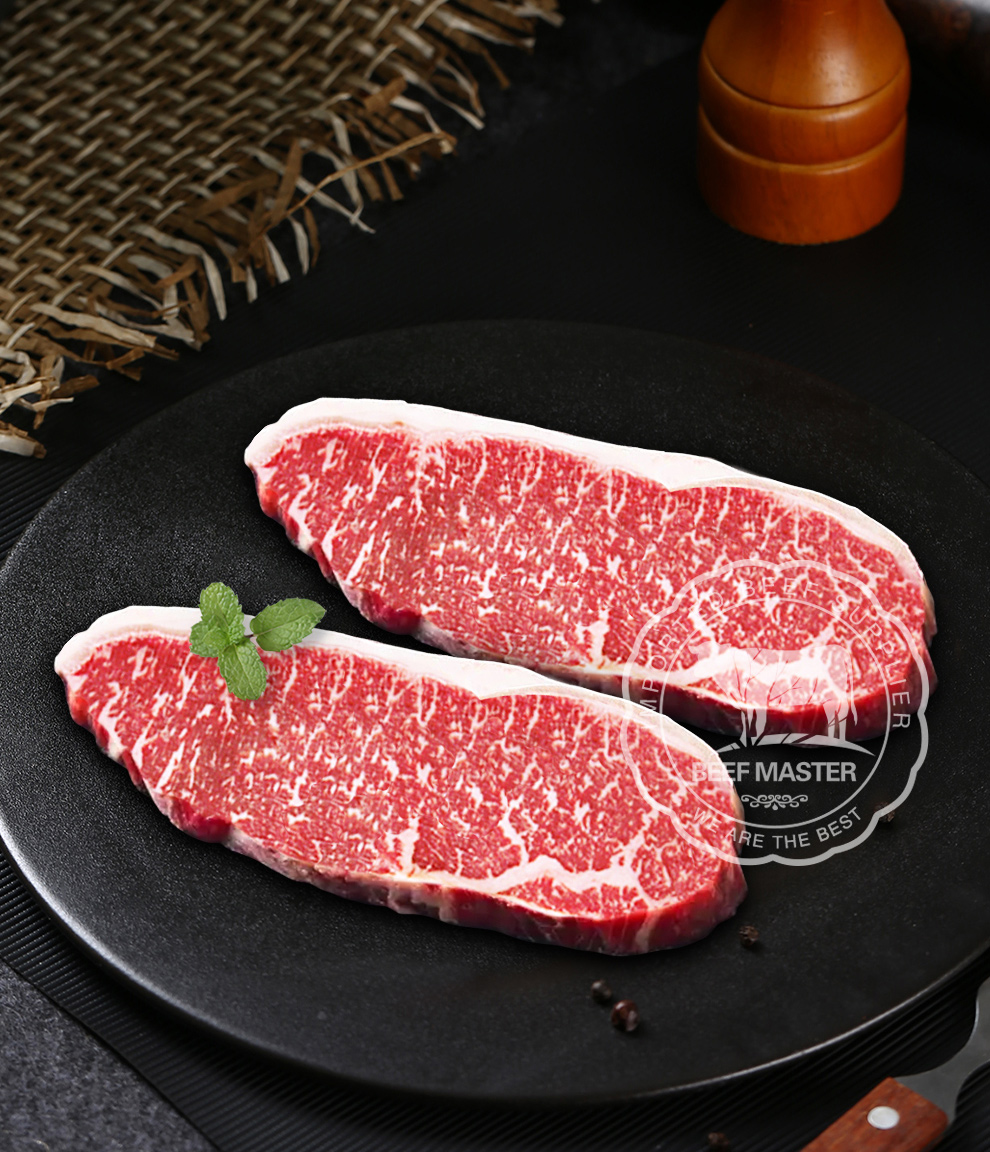 牛馆主进口安格斯雪花牛肉西冷牛排牛排原切谷饲安格斯牛儿童牛排牛肉