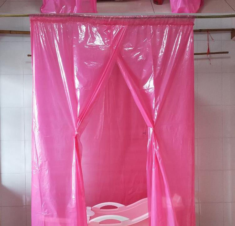 【】浴罩洗澡加厚保温保暖浴帐围帐免安装家用浴照冬天的棚帐罩账 s22