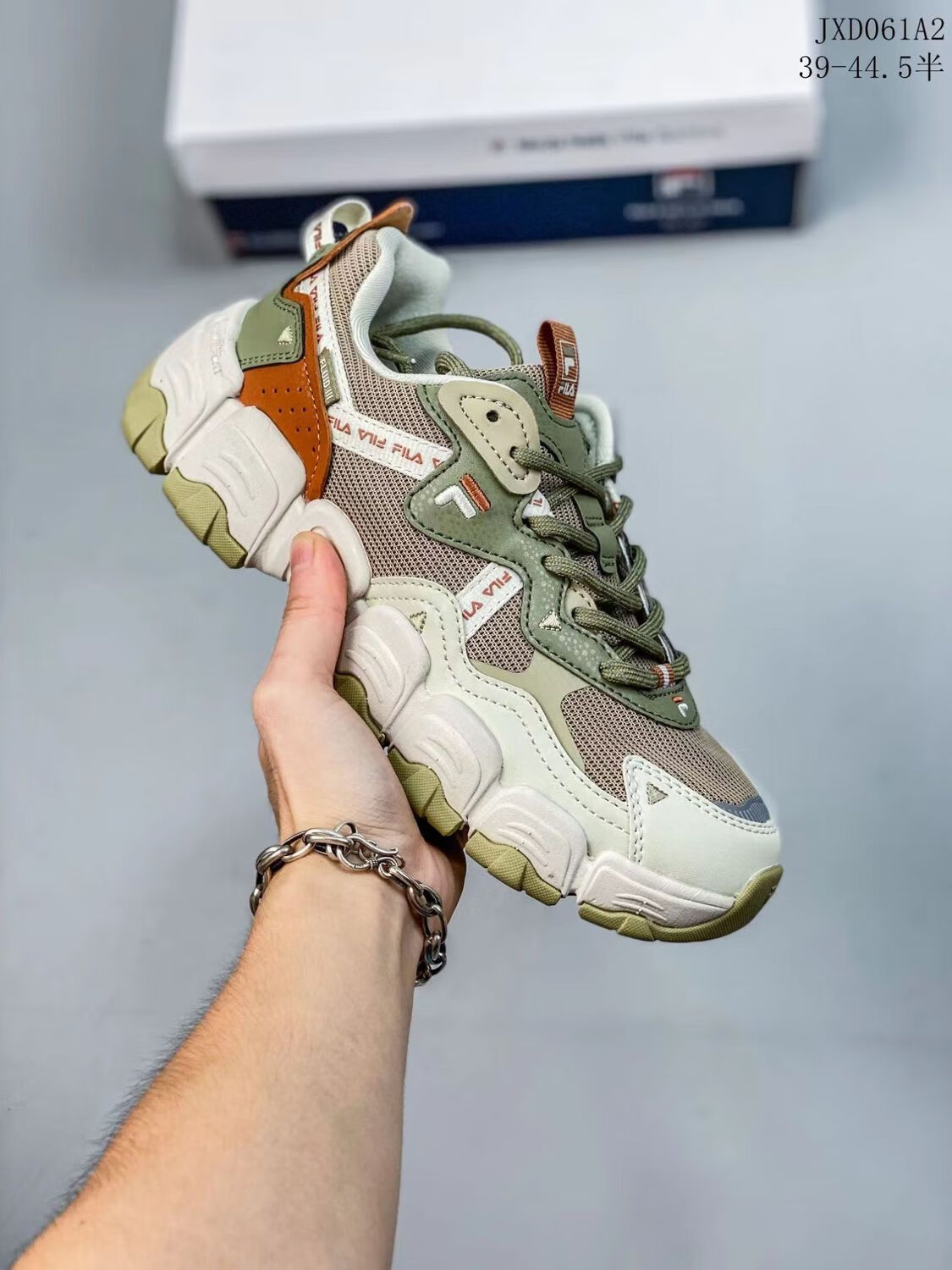 凤高(fenggao)新品猫爪4代蔡徐坤同款老爹鞋厚底增高女鞋男运动鞋 觅