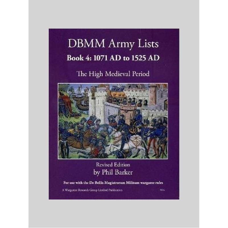 按需印刷DBMM Army Lists: Book 4 The High Medieval Period  1071 AD to 1525 AD[9780244786168]