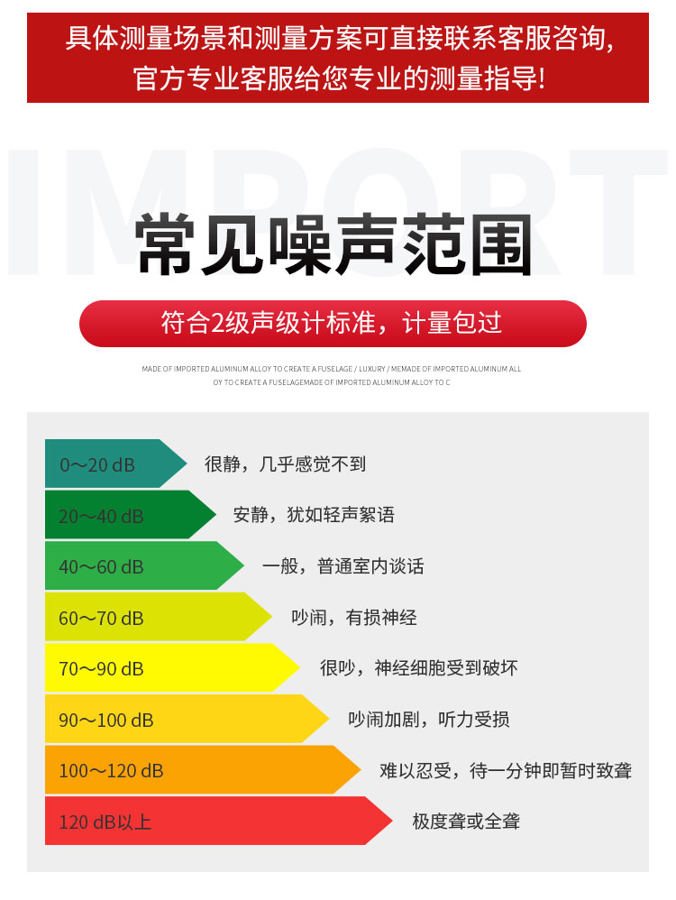多功能声级计积分统计倍频程频谱分析仪专业噪音噪声测试仪分贝仪