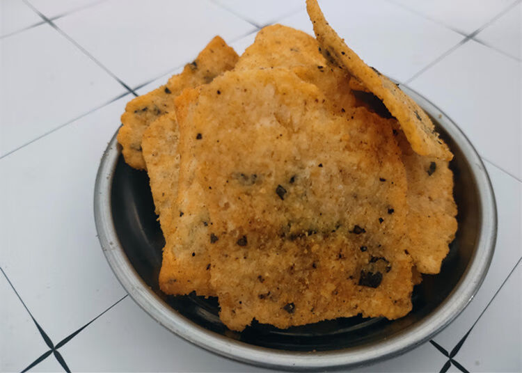 山西运城特产关戈尔手工花椒锅巴香辣脆微辣膨化网红零食小吃230克1袋