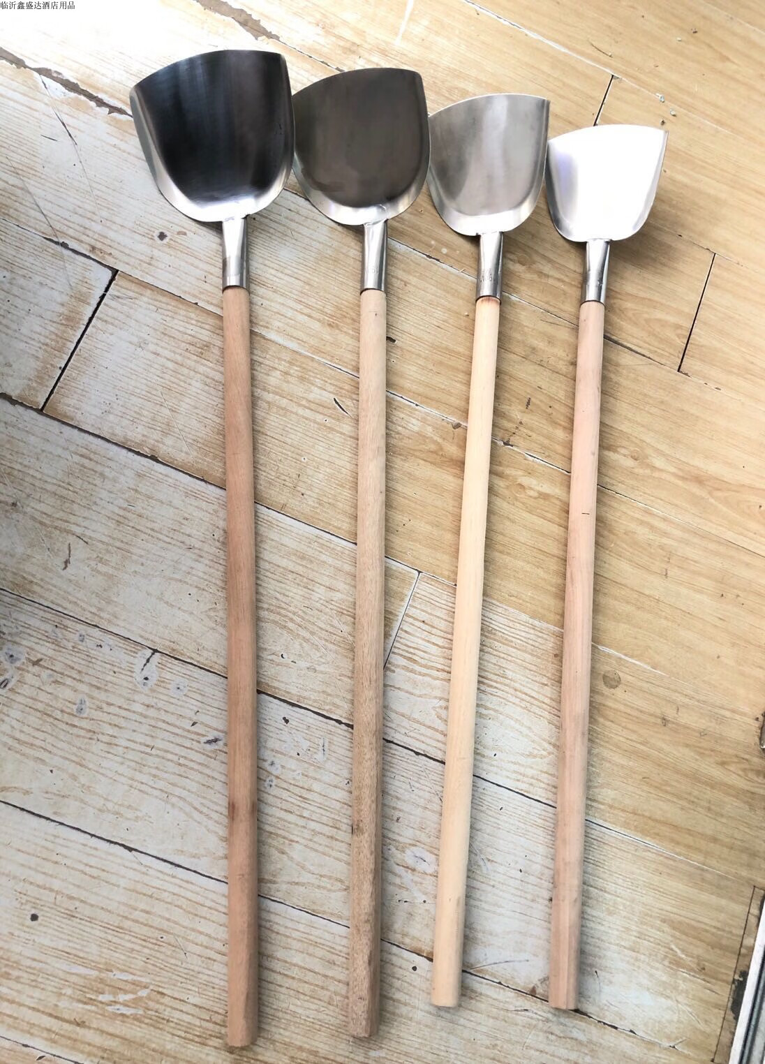 德国艾姆希(amx)酒店厨房大锅专用大方铲特厚不锈钢