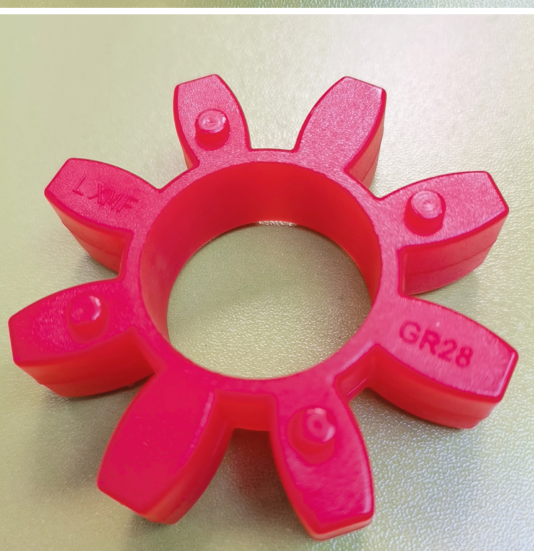 梅花缓冲胶垫联轴胶垫器空压机gr19242838聚氨酯橡胶防震gr751618130