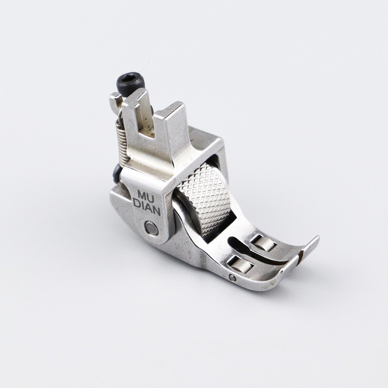 慕典平车厚料可调滚轮压脚皮革窗帘棉衣专用多功能缝纫机转动三轮压脚