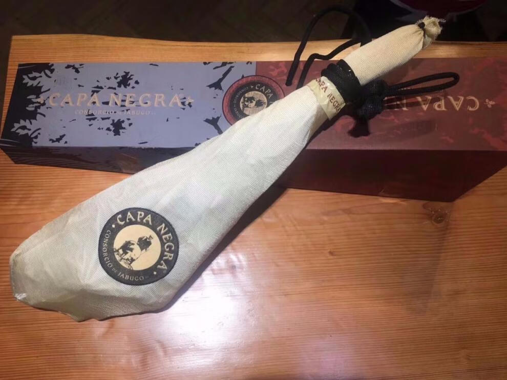 5西班牙火腿黑斗篷后腿切片70克/包开袋即食全橡果散养36个月【图片