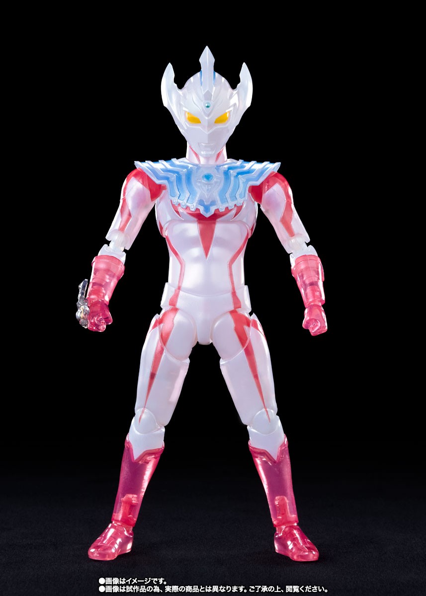 万代shf泰迦泰伽奥特曼可动人偶透明泰迦会场限定手办模型shf泰迦