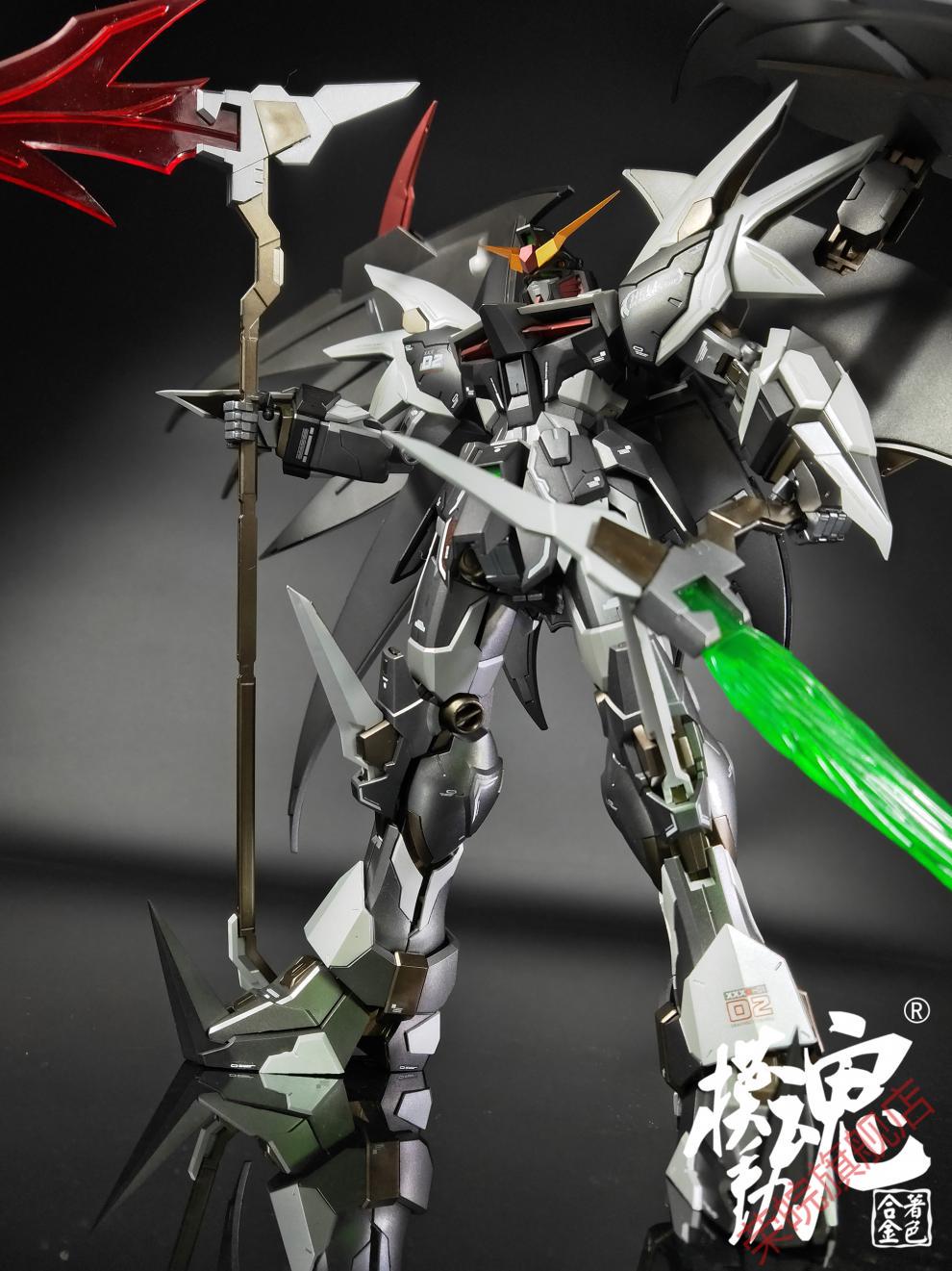 模动魂 飞翼零式ew高达 白雪姬配色 合金着色某班8820 hirm样式 国货w