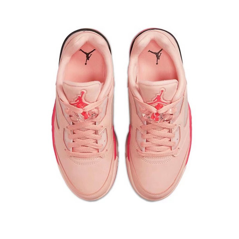 nike耐克 air jordan 5 low aj5北极粉火烈鸟男女篮球鞋 da8016-806