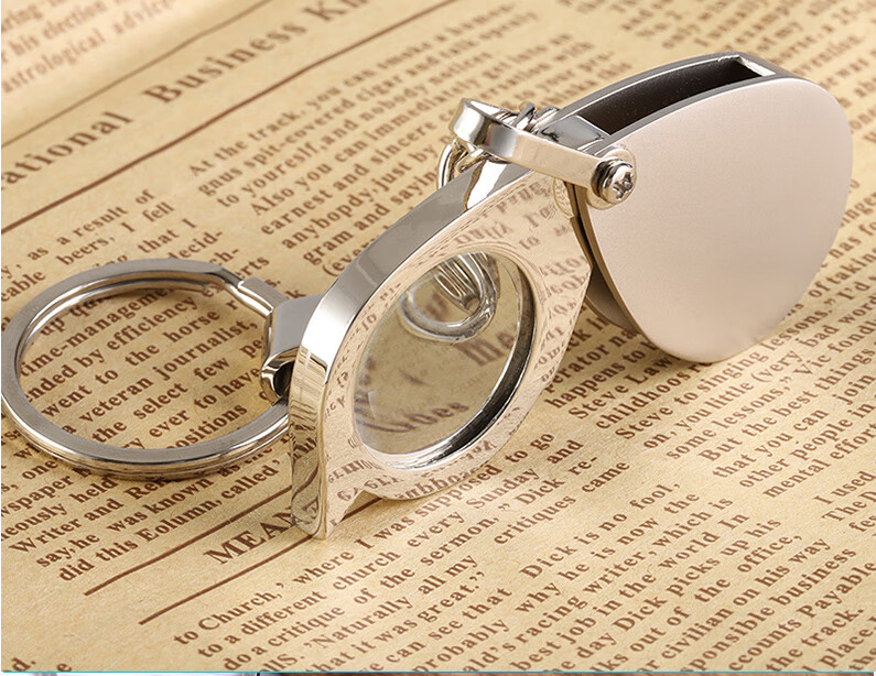 高倍数放大镜维修用古玩鉴定老人阅读高清修表便携式手持小型1000