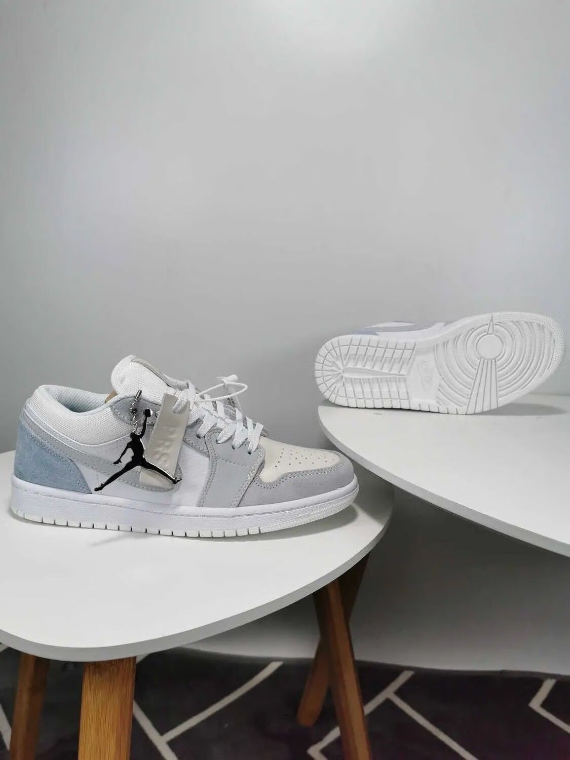 low paris小巴黎浅灰校园韩版百搭男女学生低帮板鞋 aj小巴黎 35.