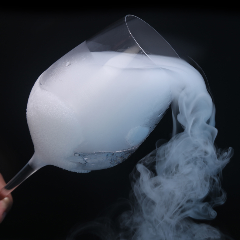 食品级干冰烟雾 冒烟奶茶效果 颗粒 干冰块 顺丰派尼美特 块状干冰10