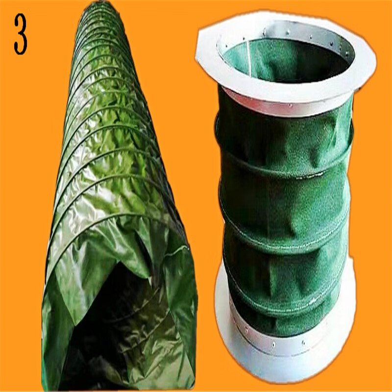 定做空调风口帆布空调出风口帆布空气能导风管风机软管帆布风道排风机