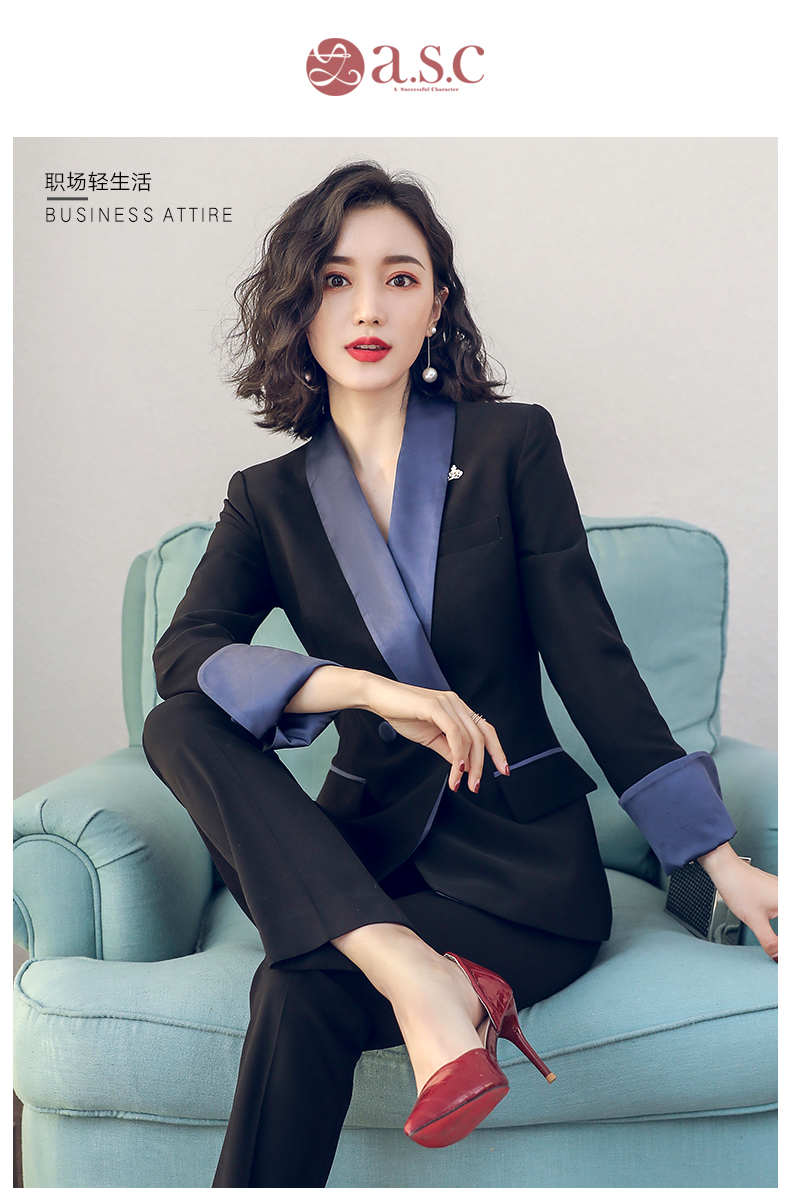 艾尚臣职业装女装套装女新款2021时尚ol通勤正装女套装