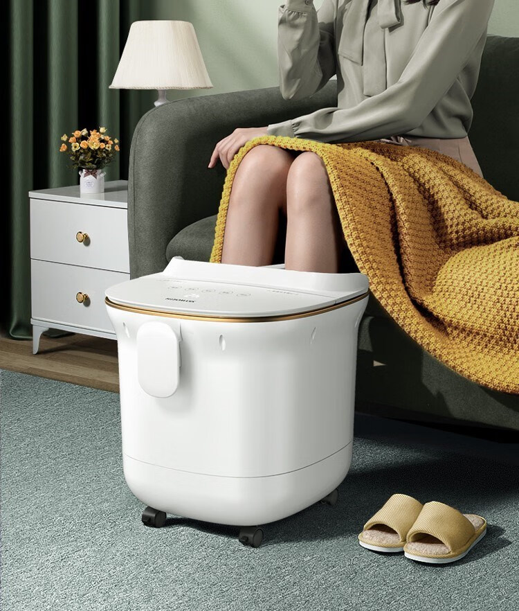 小米(mi)米家通用泡脚桶足浴盆电动按摩加热恒温泡脚盆洗脚盆高深桶