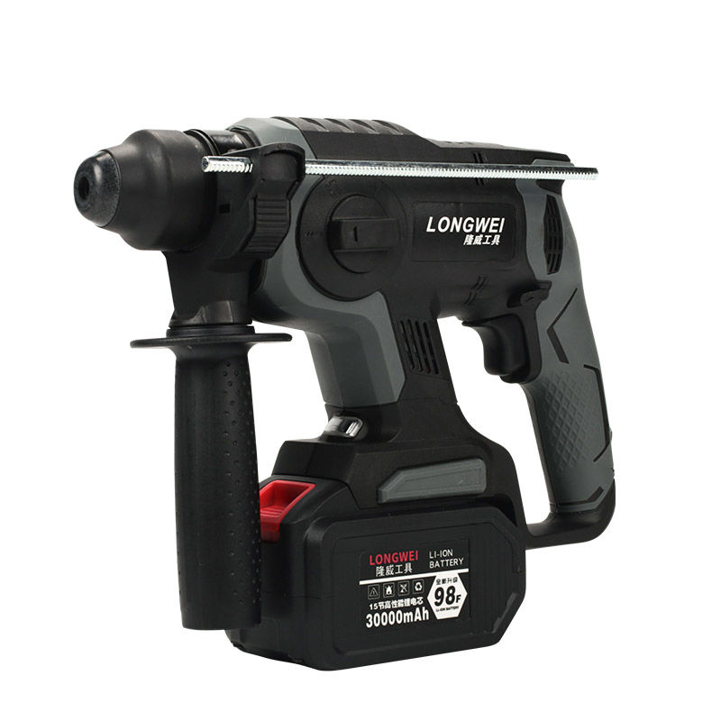 充电电锤冲击钻两用小型锂电家用多功能三用大功率混凝土轻型电镐国标