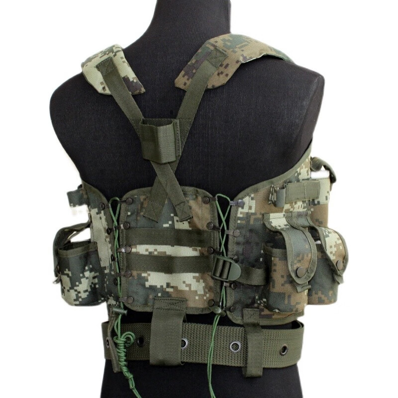 绮优妮 w夏色95单兵战斗携行具战术背心弹袋马甲 路林地【图片 价格
