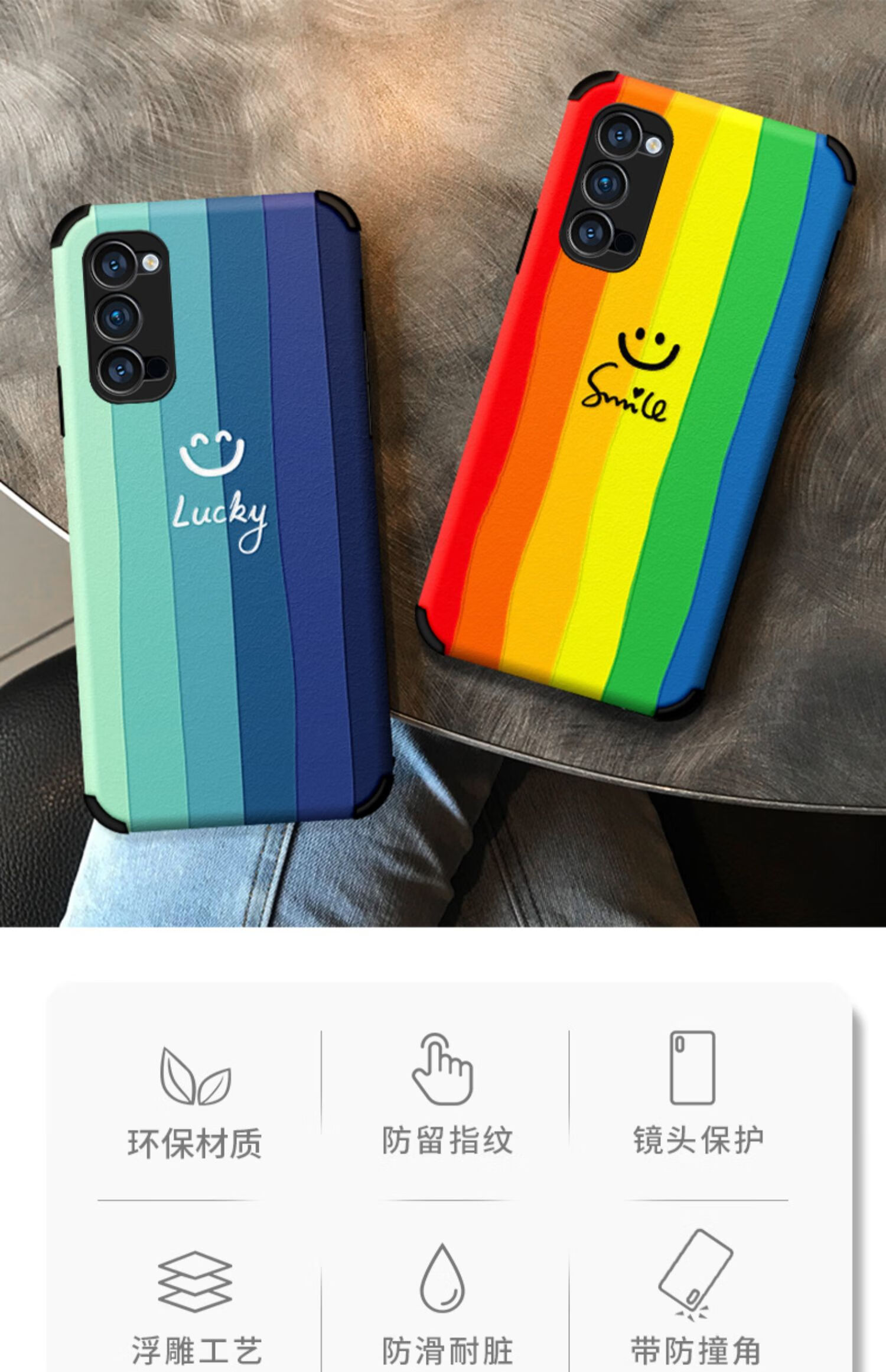 正尼oppo reno4手机壳四角防摔reno3元气版女款k7男潮5pro  全包镜头