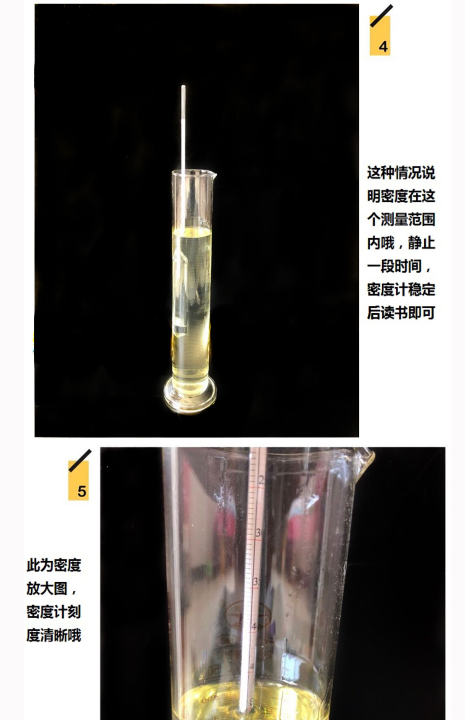 密度计套装45支组石油液体汽油柴油密度计检验实验室教学工业75805支