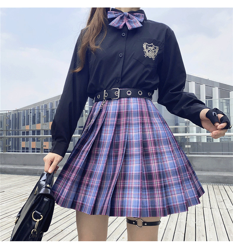 电竞少女jk制服格裙原创正版套装板桥制服部日系学院风春夏基础款 918