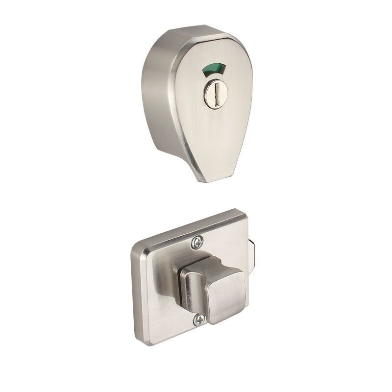 公共卫生间隔断五金配件洗手间指示锁卫生间厕所门锁插销锁a款