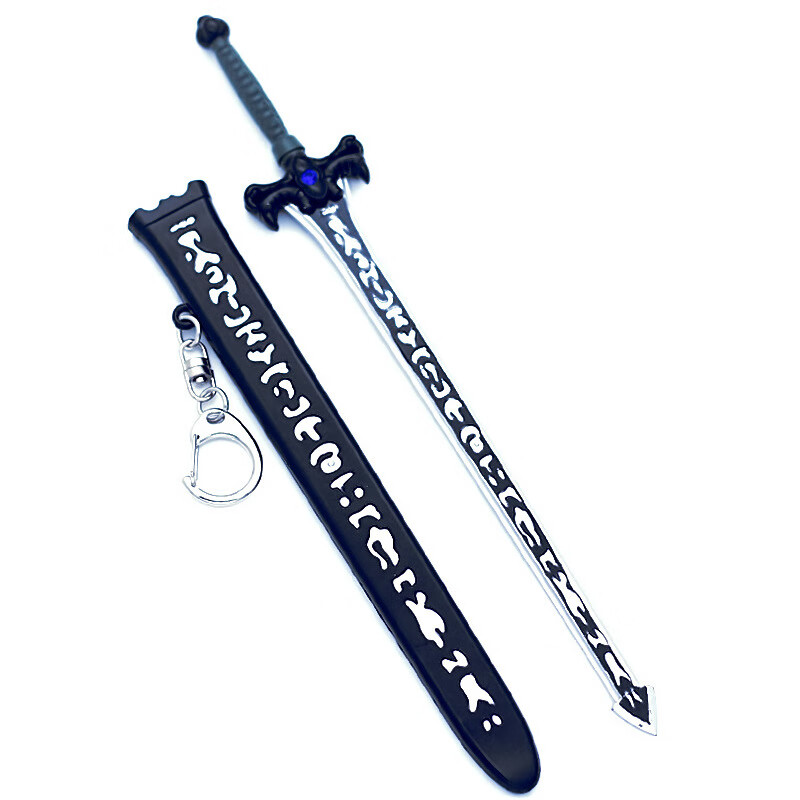 仙剑奇侠传三魔剑仙剑奇侠传三神魔之剑合金景天魔剑玩具模型 义和剑